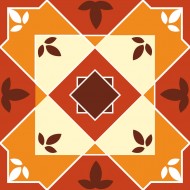 Αυτοκόλλητο Πλακάκι - Vintage 62