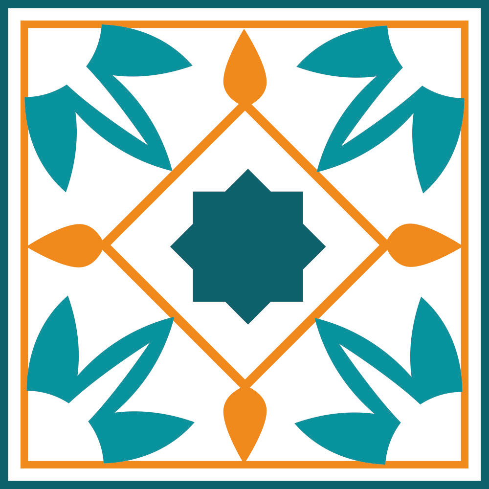 Αυτοκόλλητο Πλακάκι - Vintage 63