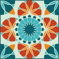 Αυτοκόλλητο Πλακάκι - Vintage 65