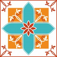 Αυτοκόλλητο Πλακάκι - Vintage 66