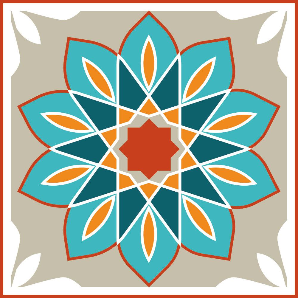 Αυτοκόλλητο Πλακάκι - Vintage 69