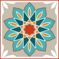 Αυτοκόλλητο Πλακάκι - Vintage 69