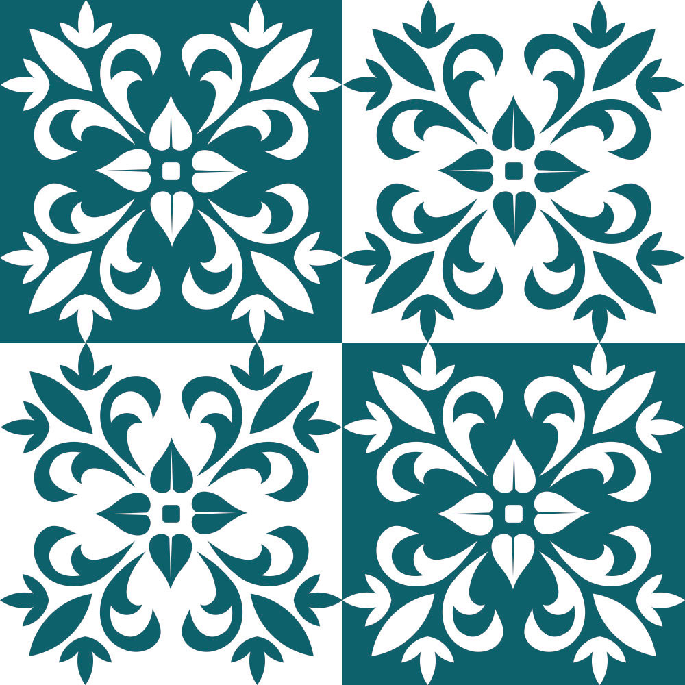 Αυτοκόλλητο Πλακάκι - Vintage 71