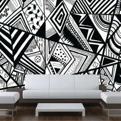 Αυτοκόλλητη Ταπετσαρία - Black and white