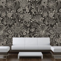 Αυτοκόλλητη Ταπετσαρία - Classic flowers 2