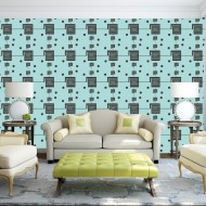 Αυτοκόλλητη Ταπετσαρία - Ρετρό 01