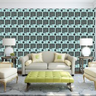 Αυτοκόλλητη Ταπετσαρία - Ρετρό 02