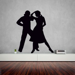 Αυτοκόλλητο τοίχου - Χορευτές