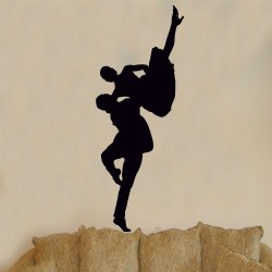 Αυτοκόλλητο τοίχου - Χορευτές 4