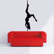 Αυτοκόλλητο τοίχου - Pole dancing 4