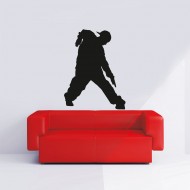 Αυτοκόλλητο τοίχου - Χορευτής Hip - Hop
