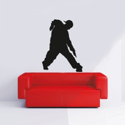 Αυτοκόλλητο τοίχου - Χορευτής Hip - Hop