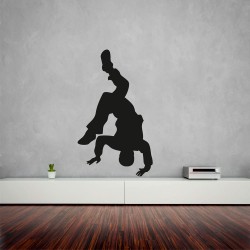Αυτοκόλλητο τοίχου - Χορευτής Hip - Hop 2