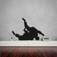 Αυτοκόλλητο τοίχου - Judo