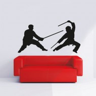 Αυτοκόλλητο τοίχου - Πολεμικές Τέχνες