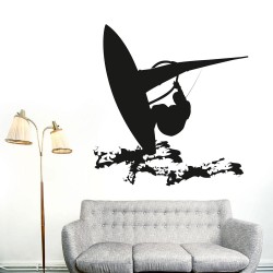 Αυτοκόλλητο τοίχου - Windsurfing