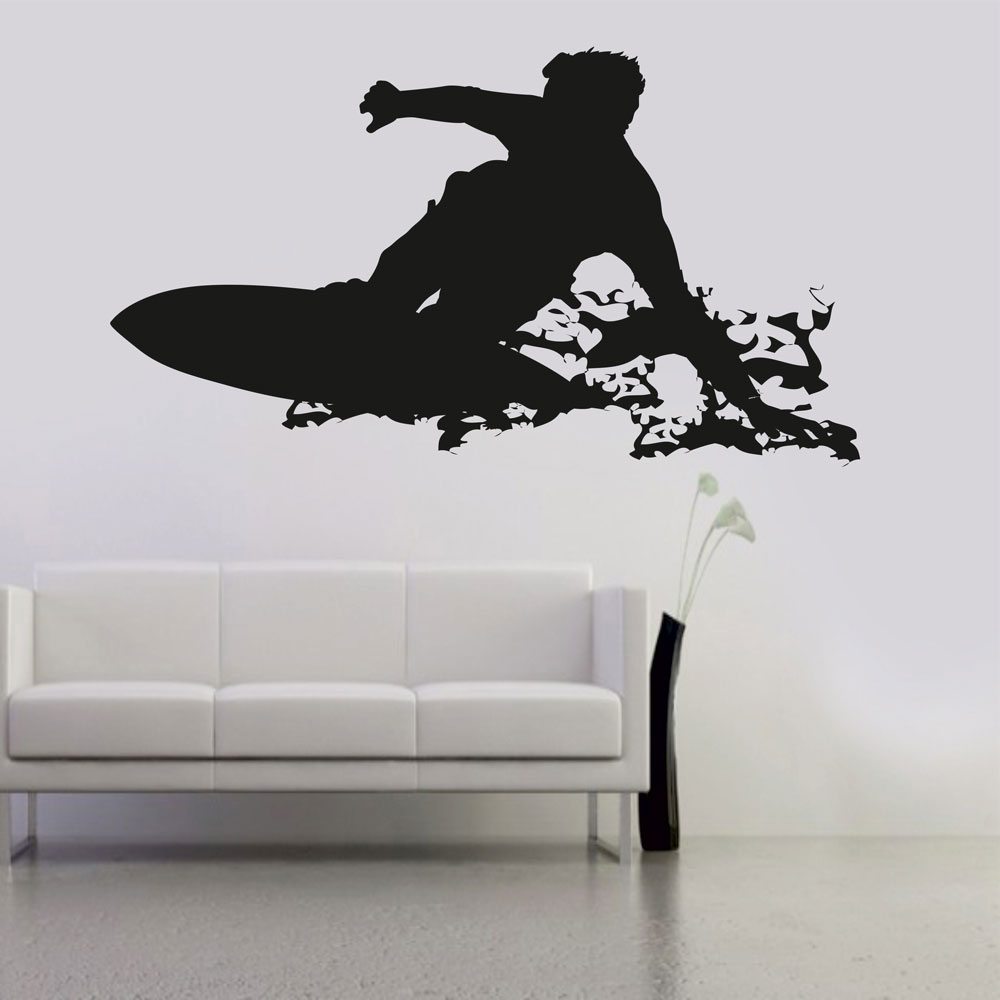 Αυτοκόλλητο τοίχου - Surfing