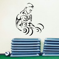 Αυτοκόλλητο τοίχου - Fitness 7