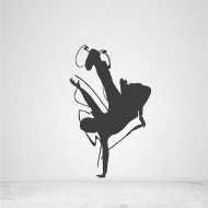 Αυτοκόλλητο τοίχου - Χορός 2