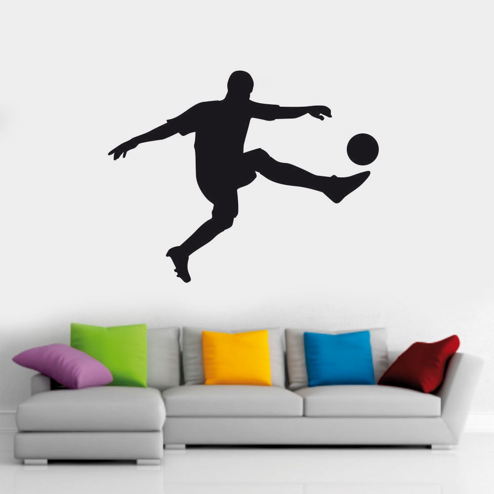 Αυτοκόλλητο τοίχου - Ποδοσφαιριστής 01