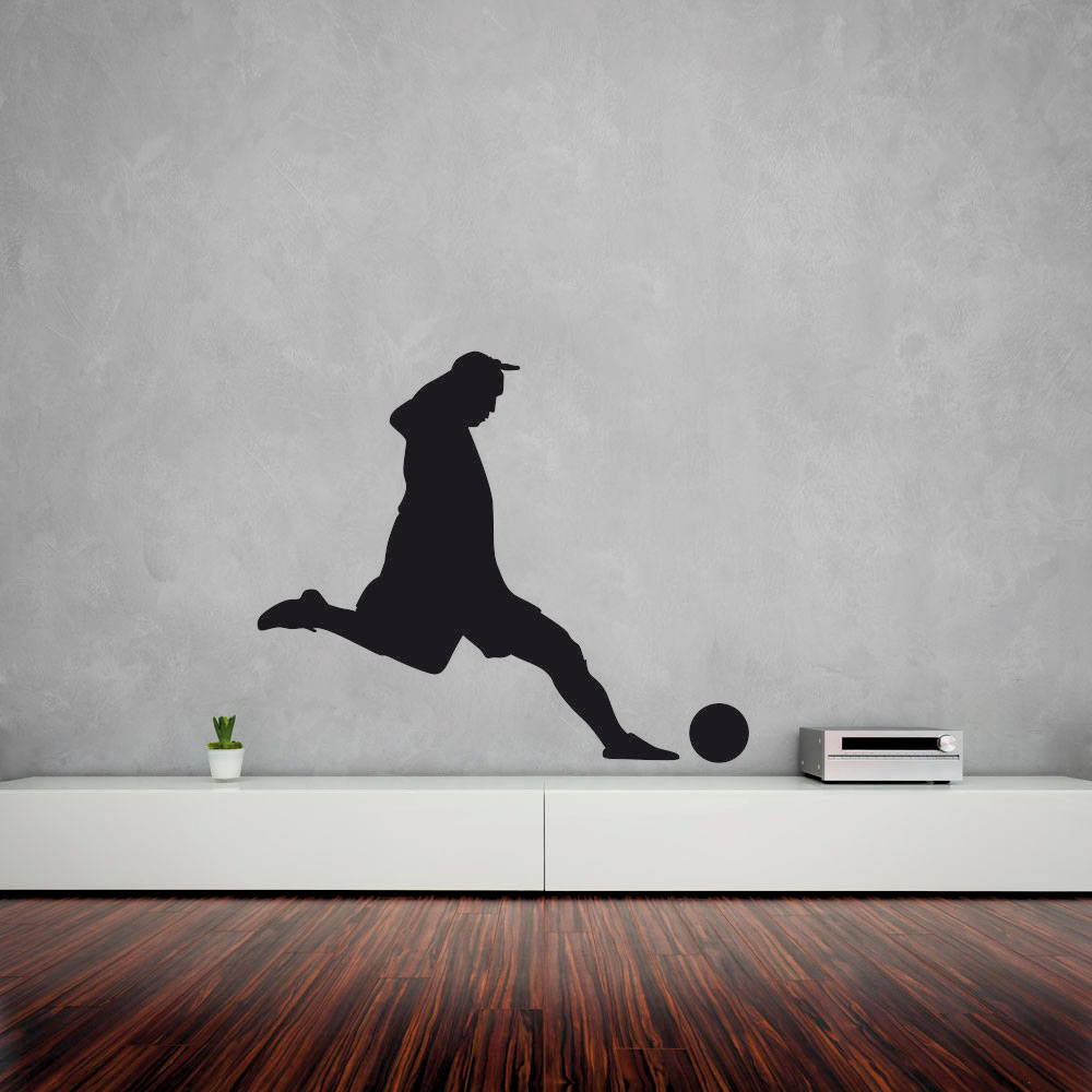 Αυτοκόλλητο τοίχου - Ποδοσφαιριστής 02