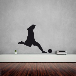 Αυτοκόλλητο τοίχου - Ποδοσφαιριστής 02