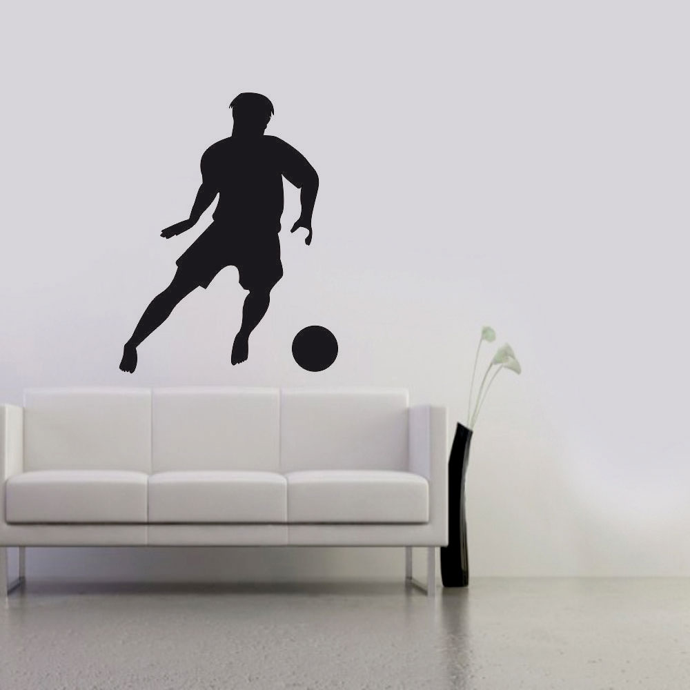 Αυτοκόλλητο τοίχου - Ποδοσφαιριστής 06