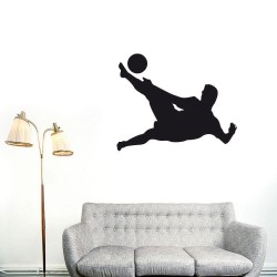 Αυτοκόλλητο τοίχου - Ποδοσφαιριστής 07