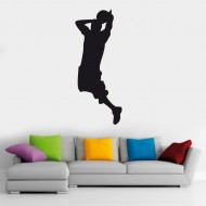 Αυτοκόλλητο τοίχου - Basketball 01