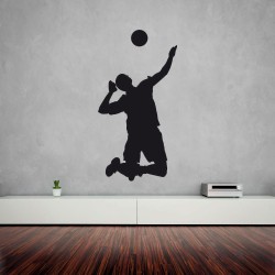 Αυτοκόλλητο τοίχου - Volleyball 01