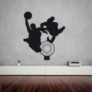 Αυτοκόλλητο τοίχου - Basketball 07