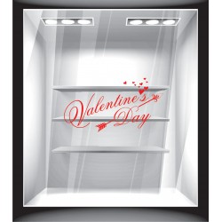 Αυτοκόλλητο βιτρίνας - Βαλεντίνος - Valentine's day 7