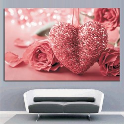 Πίνακας - Διαμαντένια καρδιά