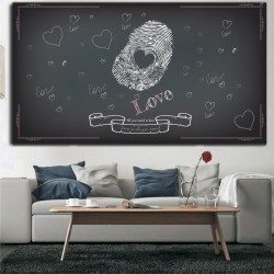 Πίνακας - Έρωτας σε κιμωλία