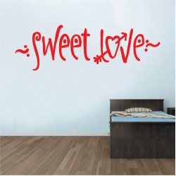 Αυτοκόλλητο Τοίχου - Sweet love