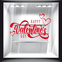 Αυτοκόλλητο βιτρίνας - Αγίος Βαλεντίνος 04