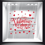 Αυτοκόλλητο βιτρίνας - Αγίος Βαλεντίνος 05