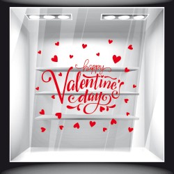 Αυτοκόλλητο βιτρίνας - Αγίος Βαλεντίνος 05