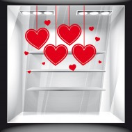 Αυτοκόλλητο βιτρίνας - Αγίος Βαλεντίνος 08