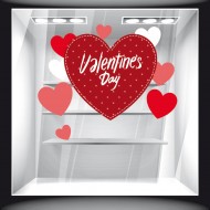 Αυτοκόλλητο βιτρίνας - Αγίος Βαλεντίνος 10