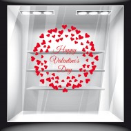 Αυτοκόλλητο βιτρίνας - Αγίος Βαλεντίνος 11