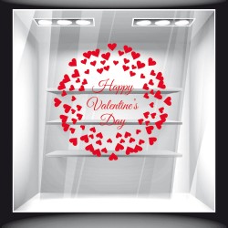 Αυτοκόλλητο βιτρίνας - Αγίος Βαλεντίνος 11