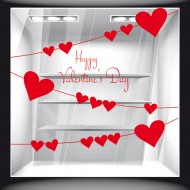 Αυτοκόλλητο βιτρίνας - Αγίος Βαλεντίνος 12