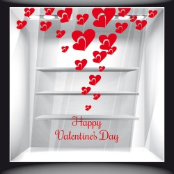 Αυτοκόλλητο βιτρίνας - Αγίος Βαλεντίνος 13