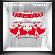 Αυτοκόλλητο βιτρίνας - Αγίος Βαλεντίνος 14