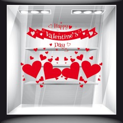 Αυτοκόλλητο βιτρίνας - Αγίος Βαλεντίνος 14