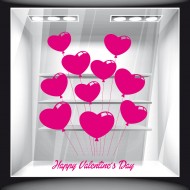 Αυτοκόλλητο βιτρίνας - Αγίος Βαλεντίνος 16