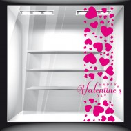 Αυτοκόλλητο βιτρίνας - Αγίος Βαλεντίνος 17
