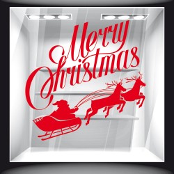 Αυτοκόλλητο βιτρίνας - Χριστουγεννιάτικο 11