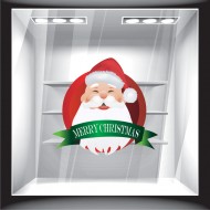 Χριστουγεννιάτικο Αυτοκόλλητο - Άγιος Βασίλης